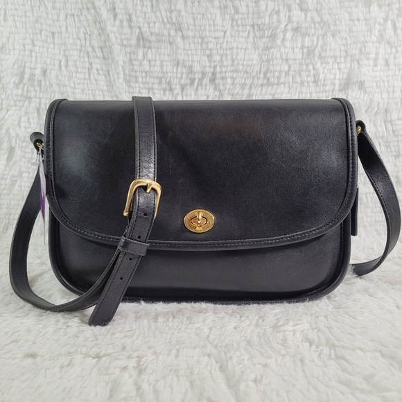 Coach Handbags - SOLD!!! Black Vintage Coach City Bag #9790